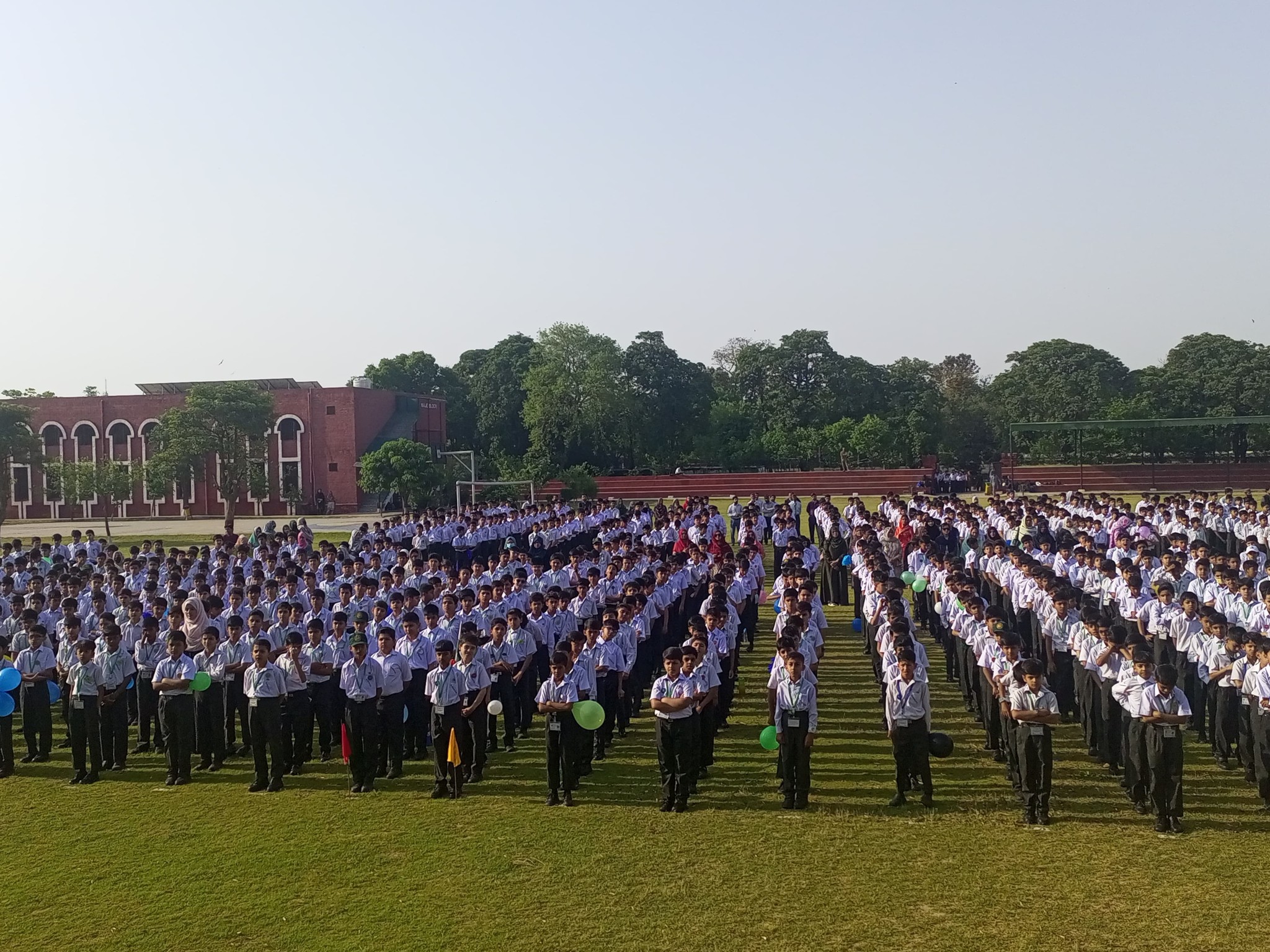 Pride in uniform • Morning assembly
